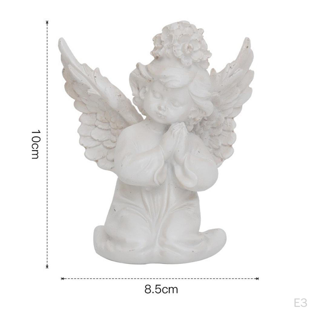 Engelsputten-Flügel-Statue für Garten und Heimdekoration