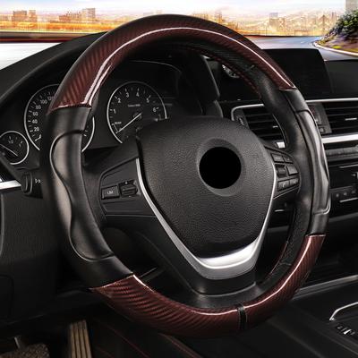 Pro BMW X5 BMW E53 Kryt volantu sportovního vozu z uhlíkových vláken Měkká kůže z mikrovlákna 3D design Protiskluzový Vysoký
