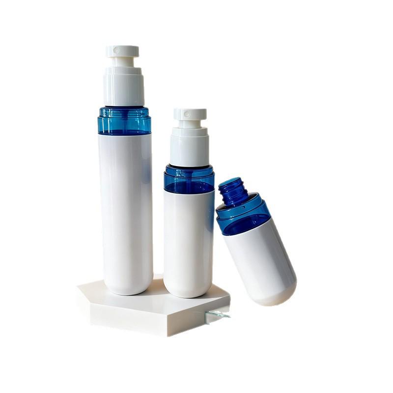 

50ml High-End Frosted PET Lotion Bottle with Ultra-Fine Mist Pump 30ml White PET