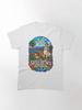 Barbara Santa Barbara California USA Stained Glass Art Classic T-Shirt