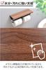 YAMAZEN (YAMAZEN) Toilet Paper Holder with Shelf (Smartphone Stand/Interior Decorative), Double, Stain-Resistant Top, Easy Installation, 32cm Wide X 1