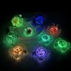 Cartoon Mini Luminous Crab Home Decoration Resin Crafts Miniature Figures Cute Desktop Small Ornaments Accessories Gifts