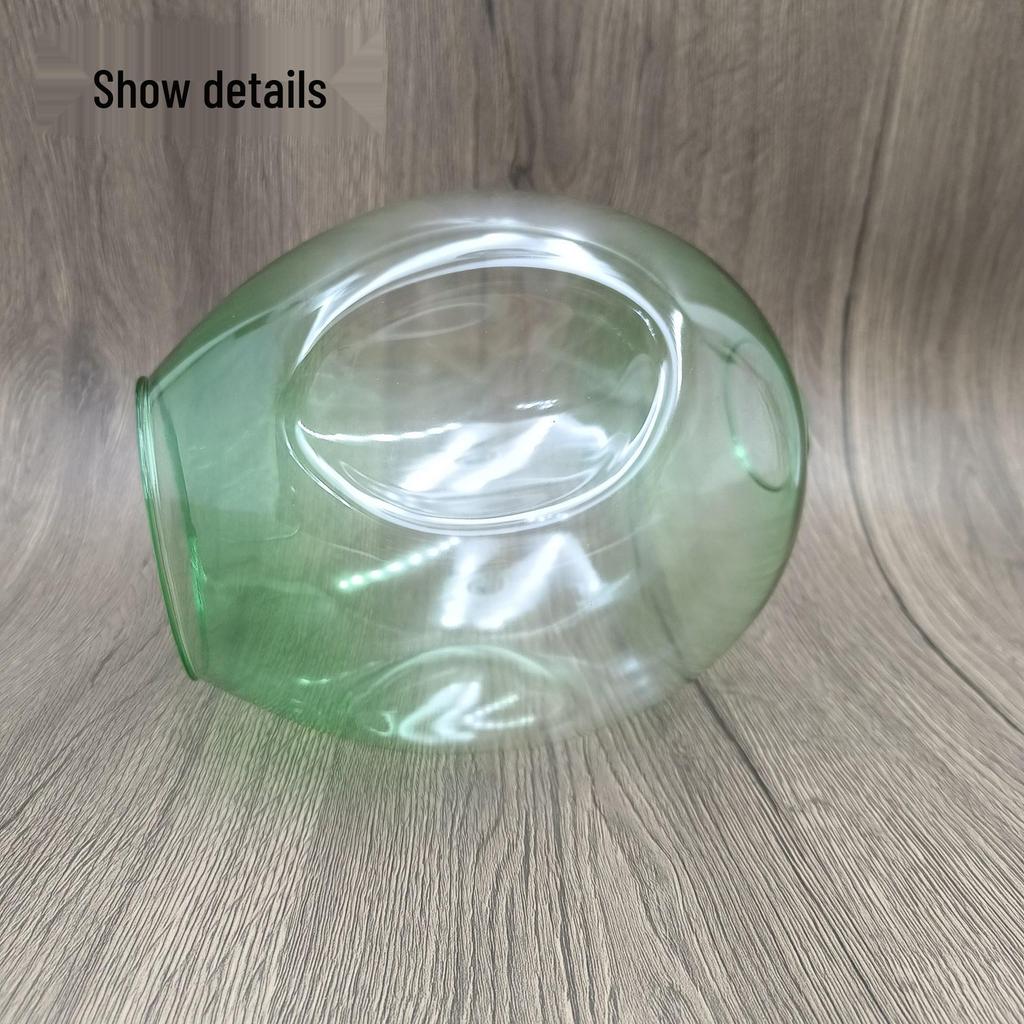 Amber Gradient Glass Chandelier - European Style Molecule Design for Living or Dining Room