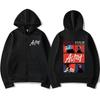 Rapper Maka Aura  Tour Merch Zipper Hoodie Coat Men Women Casual Streetwear Oversized Fashion Unisex Fleece Zip-up Jacket
