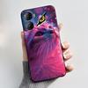 Custodia per Telefono Per ZTE Nubia Neo 3 5G Z2464N Custodia Estetica Moda Gatto Carino Cartone Animato Nero Morbido TPU Silicone Copertura Protettiva Completa