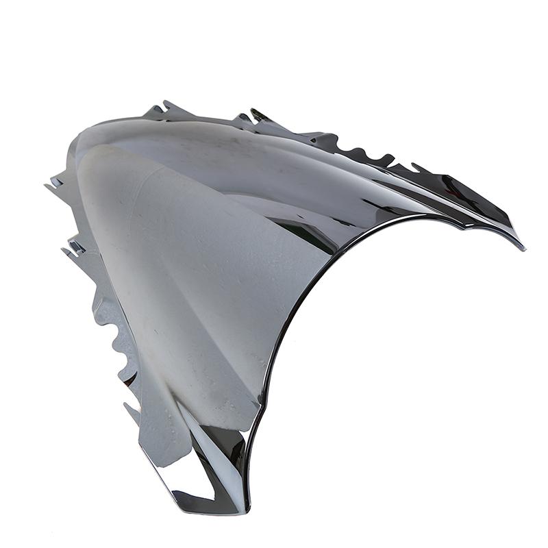 Double Bubble Motorcycle Windscreen Fit For Yamaha R1 07-08 ABS Windshield Aerodynamic High Speed Racing Screen