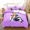Anime Panty Stocking Garterbelt Bedding Set 3D Printed Suitable for Bedroom Duvet Cover Set With Pillowcases Kids Home Textile