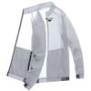 Herren Sonnenschutzkleidung für Sommer Ultradünn Atmungsaktiv Eisseide Trendige Mode UV-Beständig Klimajacke Jacke