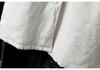 2025 Fall/Winter Plus Size Cotton Linen Hooded Mid-Length Coat - Thick Warm Artistic Outerwear