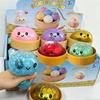 Nuovi 1-12 pezzi Glitter Dumpling Glitter Dumpling Squishy con Scatola Gnocchi Giocattolo Sensoriale da Spremere per il Sollievo dallo Stress
