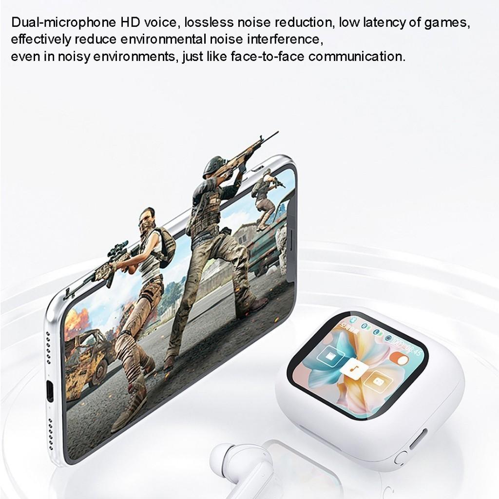 New Touch Screen Gaming Headset Sports Noise Cancelling Bluetooth Earphone