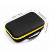 Square Shape Hard EVA Case Yellow Border Tool Box Organizer  Outdoor Working