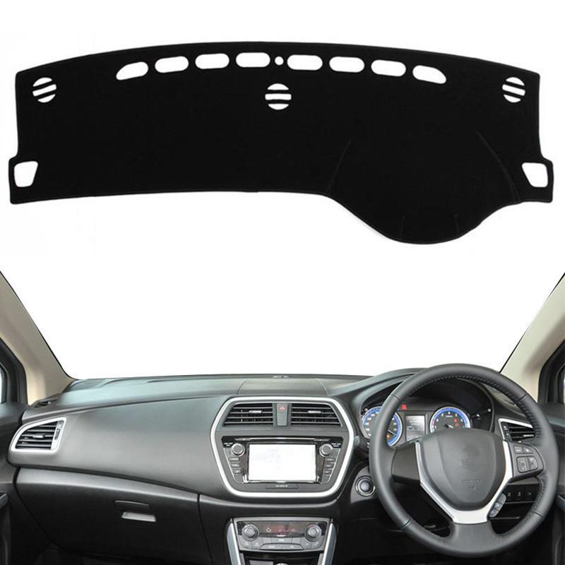 For Suzuki SX4 Crossover S-Cross 2014-     2024 Dashboard Cover Pad Mat Dashmat Sunshield Carpet Car Styling
