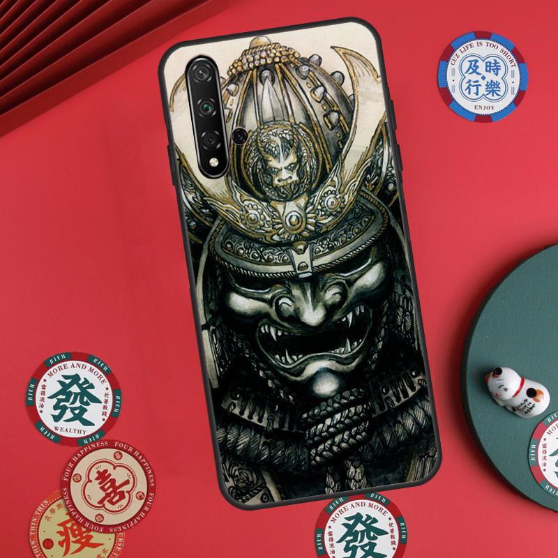 Japanese Samurai Art For Huawei Nova Y73 Y72 Y61 Y91 Y90 Y70 Y60 12s 12i 11i 8i 9 10 SE P60 Pro P30 P40 Lite Case