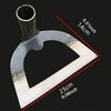Garden Hollow Hoe Made of , High-strength, Weed Removal Tools, Equipment for Soil