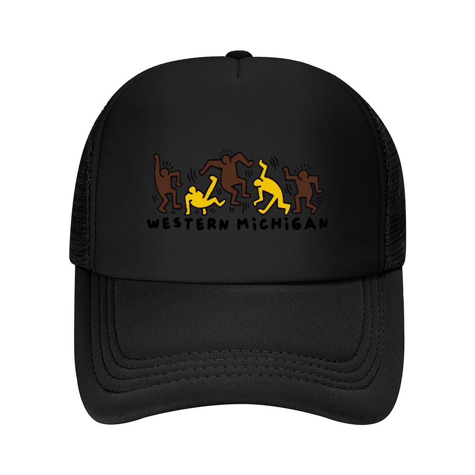 

Western Michigan Groovy People Baseball Cap Beach Outing Cosplay Golf Cap Fashion Beach Caps Male Women s