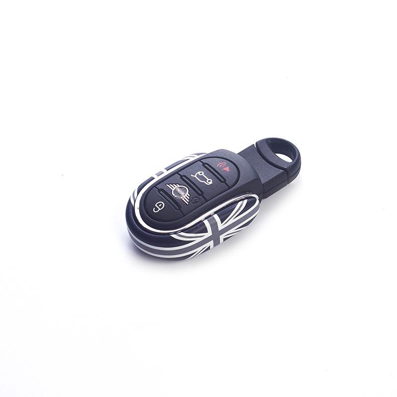 MINI Cooper U-Shaped Union Jack Key Shell for Car Key Modification