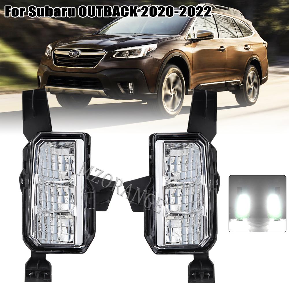 Fog Lights For Subaru Outback US Version LED Front Bumper fog Light Headlights Foglamp accessories