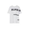 Burberry Drop Shoulder Sleeve T Shirt Women's White 80487481