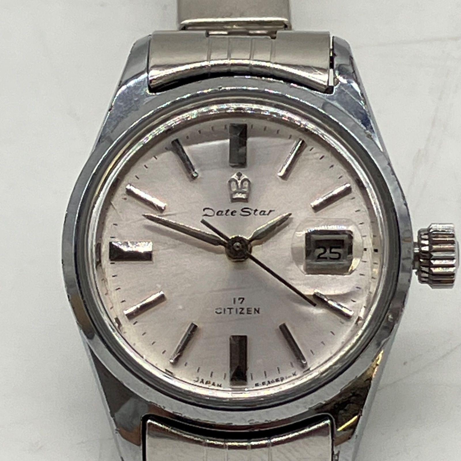 Used TB637 [Great Value] CITIZEN Watch Date Star Juble Bracelet