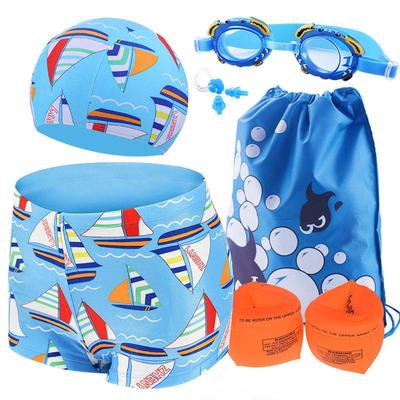 Kinder Badehose für Jungen - Kleine & Mittlere Größen, Square Leg Design
