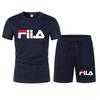 Herren Kurzarm Set, Lässig Modern Schnelltrocknend Sommer Sport Set