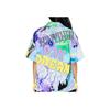 Li Ning Summer Party Graffiti Tie-Dye Letter Print Casual Shirt Women shirts Multicolor ASHS888-2
