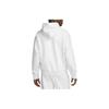 Nike Solo Swoosh Logo Embroidered Hoodie With Drawstring Men Hoodie White DR0403-051