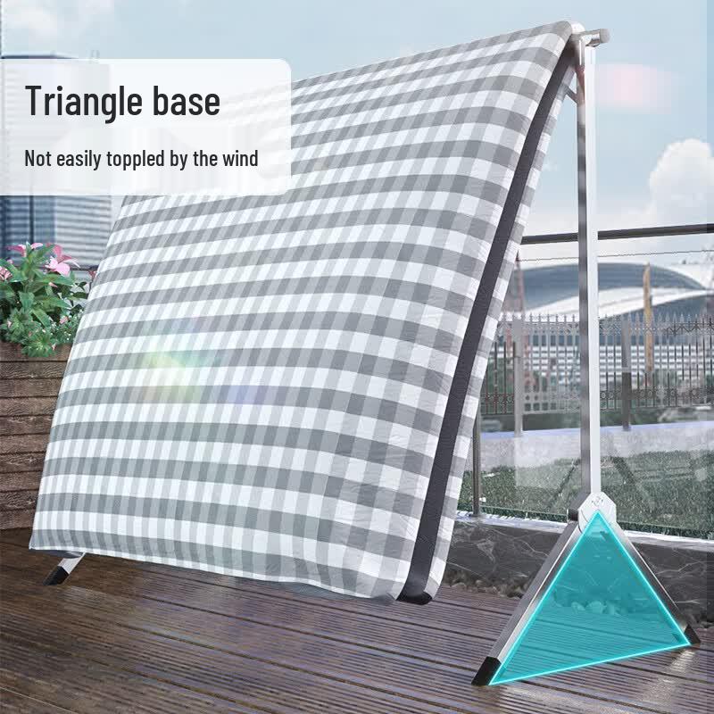 Stainless Steel Single Pole Folding Drying Rack