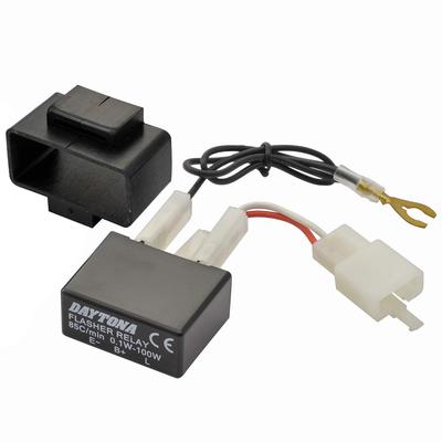 Φλας Μοτοσυκλέτας LED Daytona Συμβατό με Ρελέ 99109, Συμβατό, 2-Pin + (Σύνολο 3-Pin), 0.1-100W,