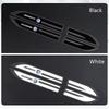 New 2pcs Epoxy Sticker Car Fender Side Wing Emblem Badge Sticker For VW Volkswagen Polo Jetta Golf Passat Tiguan TouranPC6