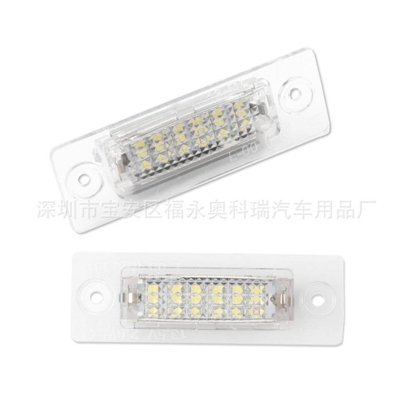 License Plate Light LED Compatible with Volkswagen T5 Touran Passat Caddy Car Accessories Auto Parts Lighting System