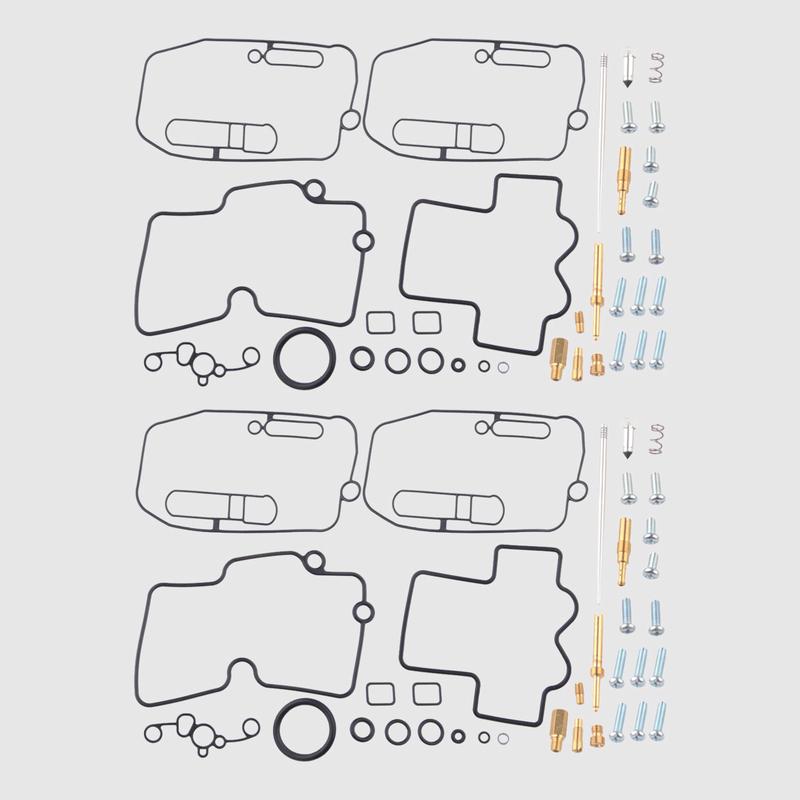 2 Sets Motorcycle Carburetor Repair Carb Rebuild Kit Fit for Yamaha YZ426F 2000 2001 2002
