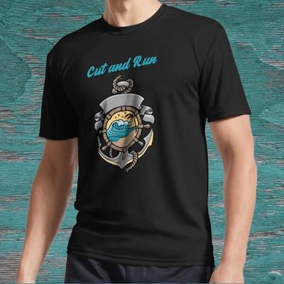 Neues Cut and Run Anchor Logo Aktives Logo Amerikanisches T-Shirt Lustig Größe S bis 5XL