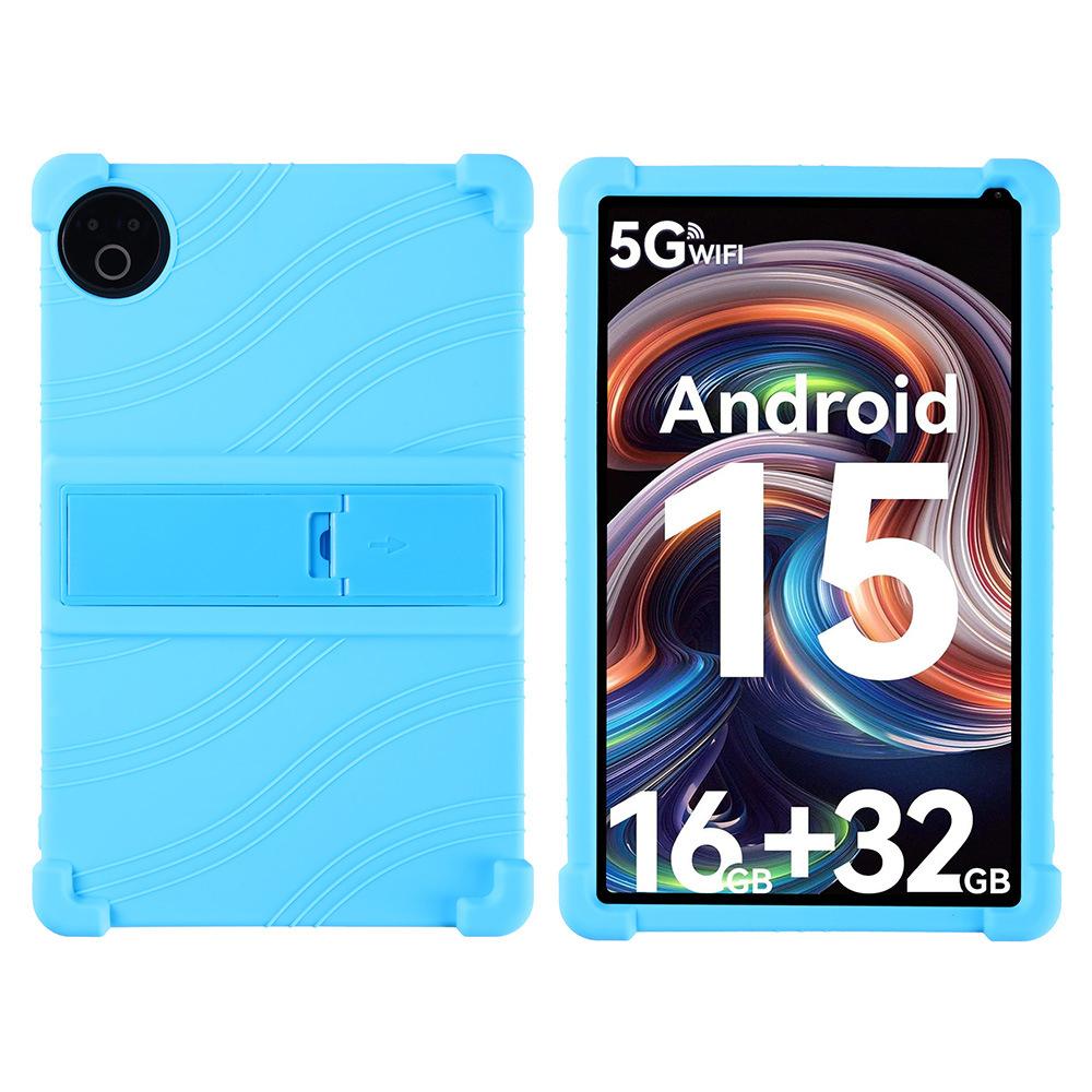 Kids Friendly Shockproof TPU Case for Evermyth KB1001 10, Full Coverage Bumper with Adjustable Kickstand, Multiple Colors