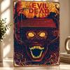 Evil Dead Personalized D Textured Metal Poster Wall Art Vintage Tin Signs for Bedroom Decoration Room Decorating Interior Stuff