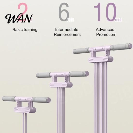 Oefenweerstandsbanden Pedaalband met Handvat, Verstelbare Buik Taille Arm Benen Krachttraining Workout Band, Sit-Up Spantouw Enkel