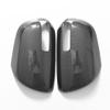 For Toyota Fortuner SW4 2005-2015,black carbon fiber rearview mirror cover replacement buckle 2006 2007 2008 2009 2010 2011