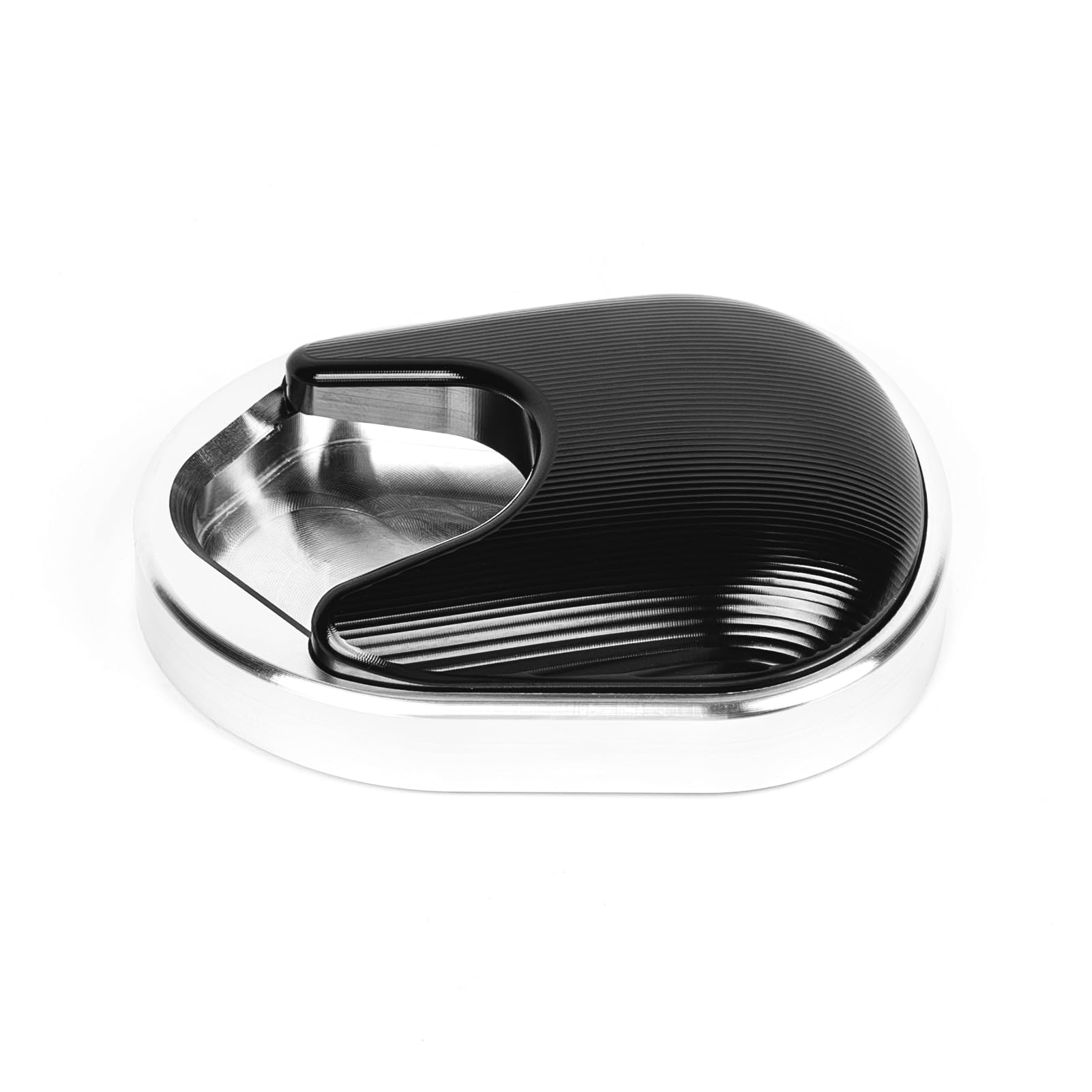 

HI-LINE Motorcycle Side Stand Plate Extension for SuperCab C125 C125 CNC Cutting Aluminum Kickstand чёрный