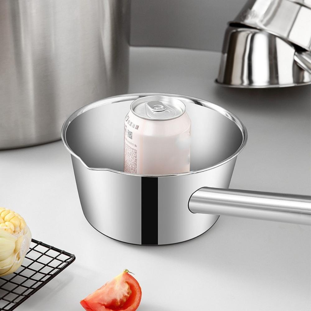 Long Handle Water Ladle Stainless Steel Resturant Soup Ladle Big Extended Water Scoop  Household