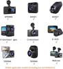 Universal Car Dash Cam Mount Bracket, Shark Fin Rearview Mirror Mount with 16 Adapters, Compatible with Most Dash Cams