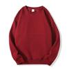 2025 Autumn/Winter Women's Casual Loose Round Neck Solid Sweatshirt - American Style Trendy Top