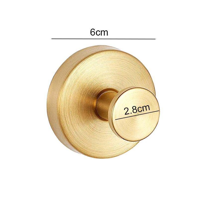 1/2/4Pcs Stainless Steel Vacuum Suction Cup Hooks No Drilling Robe Hook Towel Holder for Kitchen Bathroom Home Accessories