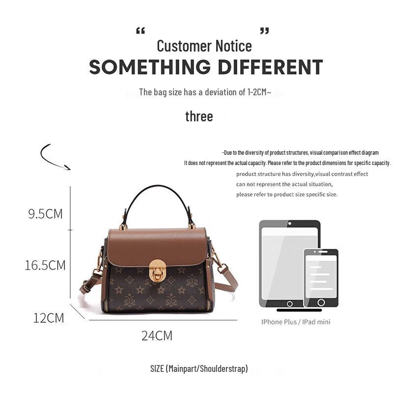 FOXER Große Retro-Schultertasche für Damen