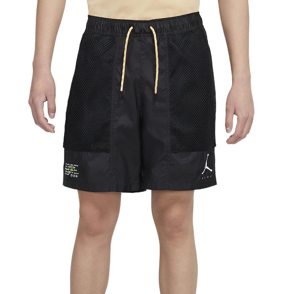 Jordan Jumpman Statement Woven Drawstring Shorts Men Bottoms Black DM1407-010