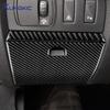 Real Soft Carbon Fiber Sticker For Renault Fluence Megane RS 2009 2010 2011 2012 2013 2014 LHD Driver's Storage Box Panel Trim