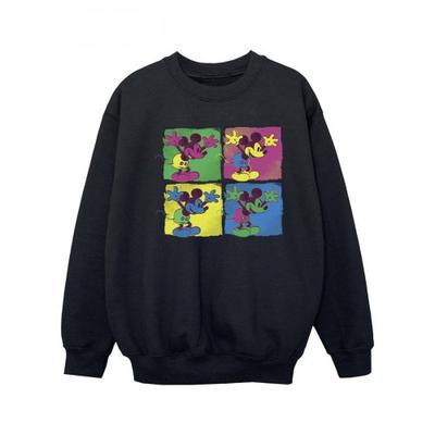 Girls Mickey Mouse Pop Art Sweatshirt