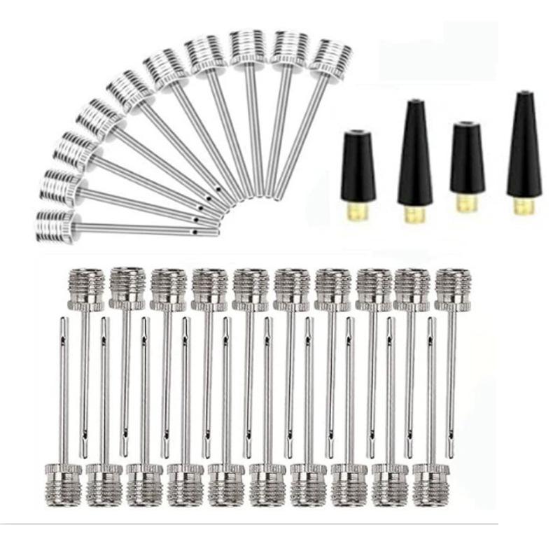 Three-Piece Metal Air Nozzle and Needle Set for Car Air Pumps