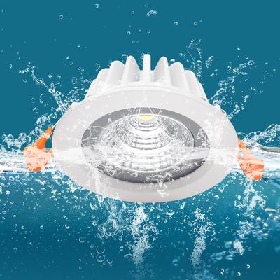 LED Downlight IP65 Wasserdicht 7W 9W 15W für Badezimmer 220V 110V Küche Bad Toilette Traufe Einbau Deckenleuchte Spot Licht
