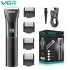 V-661 New Hair Clipper with Metal Body Hair Trimmer for Home Use Carving Pusher High Battery Life Oil Head Clipper Electric Home Razor Shaver